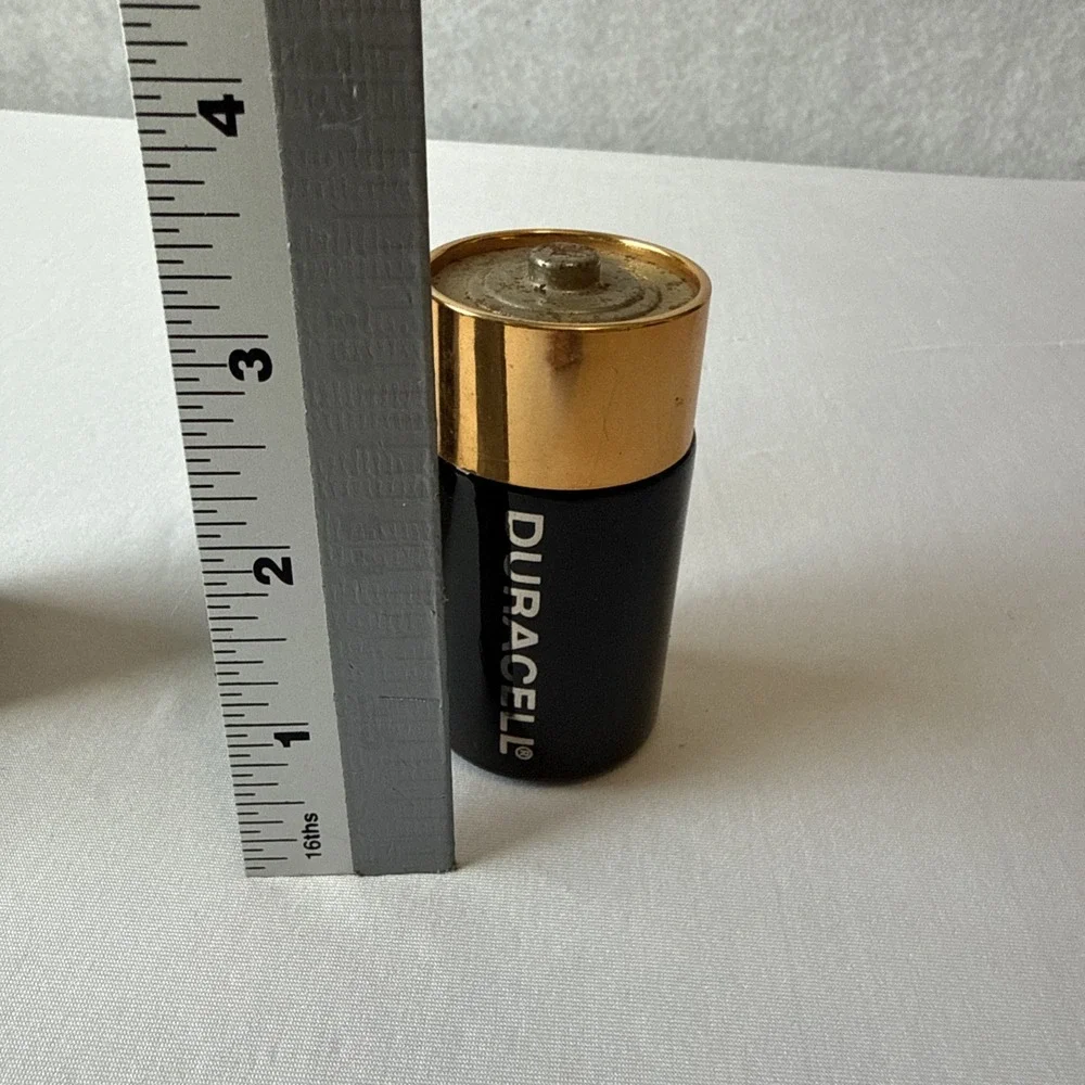 Vtg 1976 Avon Duracell Battery Decanter Super Charge Everest Aftershave Full Box